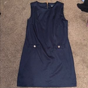 Navy blue dress